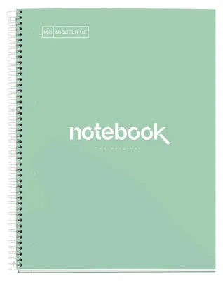 Produktbild von Miquelrius Notizblock HELLGRÜN A4 90 Blatt (Speditionsversand)