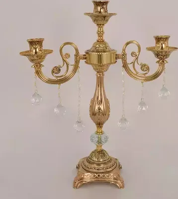Zdjęcie produktu dla Lampa stołowa lampa do salonu lampka nocna nowa sypialnia złota