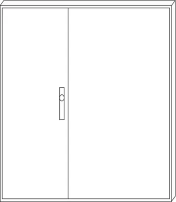 Produktbild von f-tronic ZA145 Leergehäuse H 1400 ZA145B 1300mm IP31 7120520