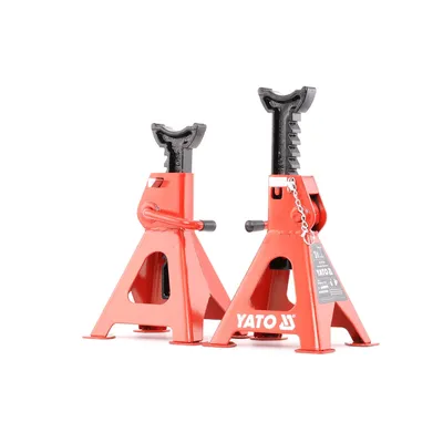Produktbild von Yato YT-17311, Auto, 3000 kg, Mechanischer Wagenheber, 28 cm, 42 cm, Schwarz, Orange