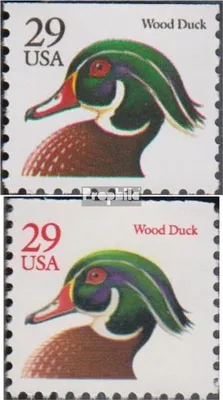Produktbild von Briefmarken USA 1991 Mi 2127Do-2128Go (kompl.Ausg.) postfrisch Tiere