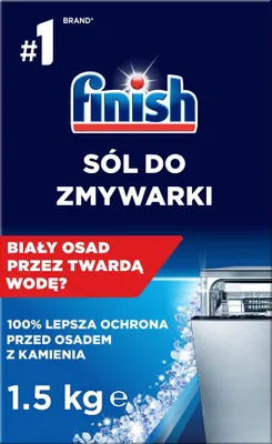 Zdjęcie produktu dla Finish sol do zmywarki ochronna gruboziarnista do zmiekczania wody 1,5 kg