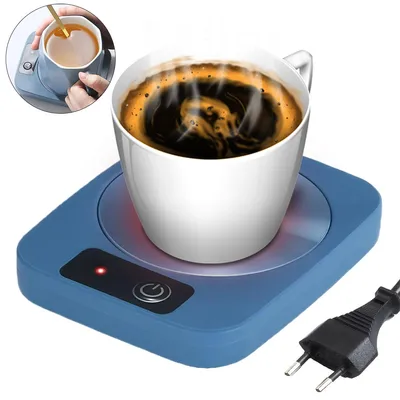 Produktbild von Tassenwärmer 55°C, Kaffeetassenwärmer mit Aluminiumplatte, geeignet zum Erwärmen von Schwarztee, Früchtetee, Milch