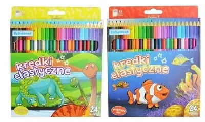 Image de Crayons flexibles 24 couleurs MIX