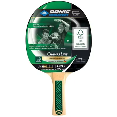 Produktbild von DONIC Tischtennisschläger CHAMPS LINE 400