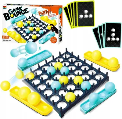 Produktbild von DK Bounce Game Geschicklichkeitsspiel mit Ballwerfen für Kinder
