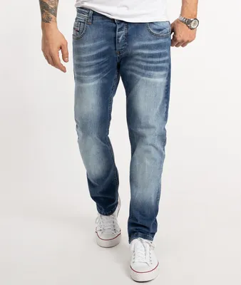 Produktbild von Rock Creek Herren Jeans Comfort Fit Blau RC-2358-K