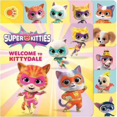 Produktbild von Disney Junior Superkitties: Welcome to Kittydale: A Tabbed Board Book