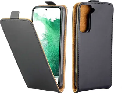 Imagen del producto de Funda de König Design compatible con Samsung Galaxy S22 Plus 5G, de cuero sintético, para teléfono móvil - Funda para teléfono, color