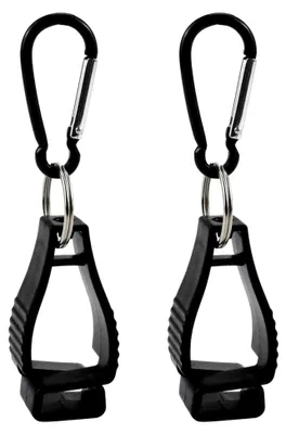 Produktbild von 4 Handschuhklammern mit Metall-Karabiner, Halter für Handschuhe