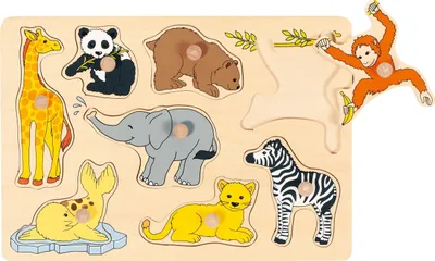 Produktbild von Goki 57906, 8 Stück(e), Tiere, 1 Jahr(e)