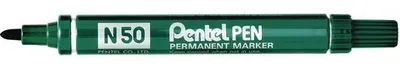 Image de Pentel N 50 marqueur indélébile Pointe ogive Vert 12 pièce(s)