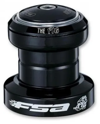 Produktbild von FSA Steuersatz NO.7 The Pig 1 1/8" Schwarz - robuster Ahead-Steuersatz für ha....