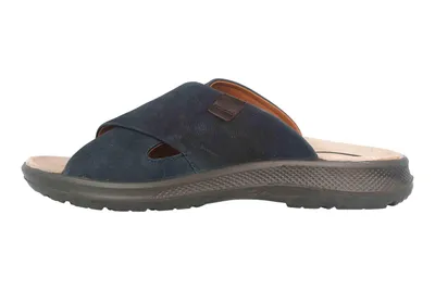 Produktbild von Jomos Pantoletten in Übergrößen Blau 506607 866 8088 große Herrenschuhe, Größe:44