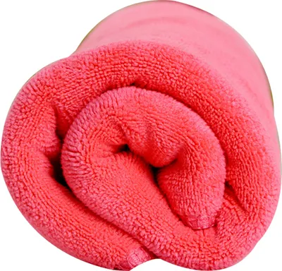 Produktbild von Mikrofaser-Handtuch zum Trocknen von Haaren, super saugfähig,(pink)