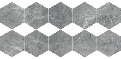 Immagine prodotto di Adesivi antiscivolo per pavimenti con pellicola protettiva – Adesivi esagonali effetto marmo Nazaré – 40 x 90 cm – 10 adesivi esagonali da 20 x 18 cm