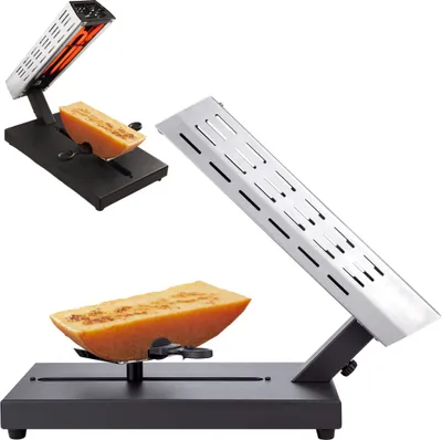 Produktbild von Syntrox Germany Raclette Ofen 600W Antihaftbeschichtet Tessin schwarz