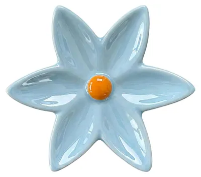 Produktbild von Hellblauer Seerosenblüten-Kleiderhaken