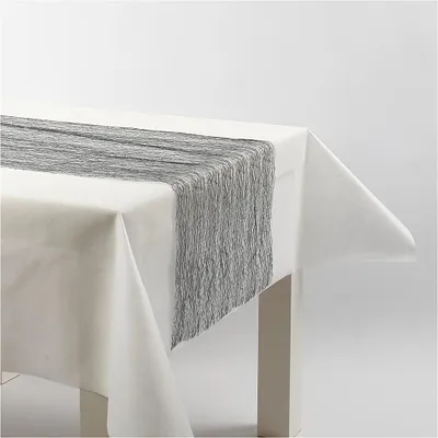 Produktbild von Creativ Company Tischläufer Netzstoff schwarz 10 Meter Tischdekoration