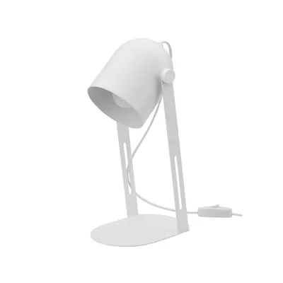 Produktbild von TK-Lighting DAVIS Nachttischlampe Weiß E27 5189