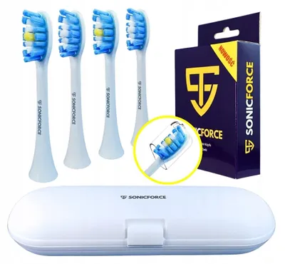 Produktbild von SonicForce Ersatz-Zahnbürstenköpfe ORO SONIC X PRO 4er Set