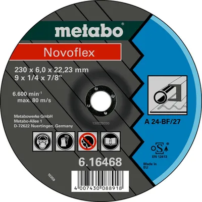 Produktbild von Metabo  Novoflex 125x6,0x22,2 Stahl, 616462000