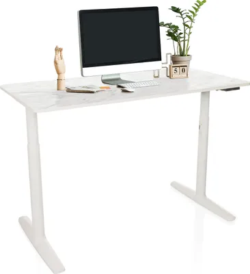 Obrázek produktu pro hjh OFFICE Elektrický výškově nastavitelný stůl STAND PRO Výškově nastavitelný počítačový stůl 71,0 - 116,0 x 140,0 x 70,0 cm