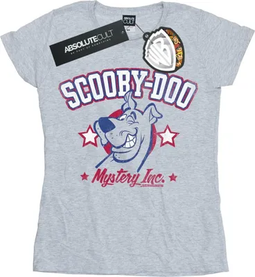 Produktbild von Scooby Doo - "Collegiate" T-Shirt für Damen BI38740 (L) (Grau)
