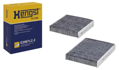 Obrázok produktu pre HENGST FILTER Filter, kabínový vzduch Článok: E2967LC-2