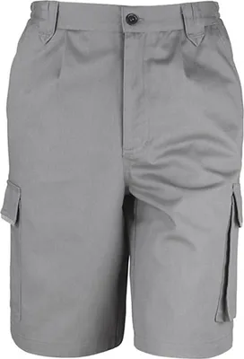 Produktbild von Result WORK-GUARD R309X | Action Shorts Kurze Arbeitshose - Farbe: Grey - Größe: XXL (40)