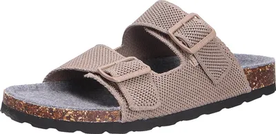 Produktbild von Giesswein Damen Tieffußbett Pantolette MERINO SLIDES beige Größe EUR 41