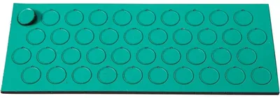 Produktbild von Magnetische Symbole Kreis 20mm VE=10 Stück moos