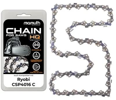 Produktbild von Sägekette 30cm 1.1mm 3/8"" 45 TG für Ryobi CSP4016 C