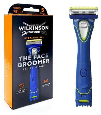 Produktbild von Wilkinson Sword Hydro 5 Groomer, Blau, Grün, 1 Stück(e)