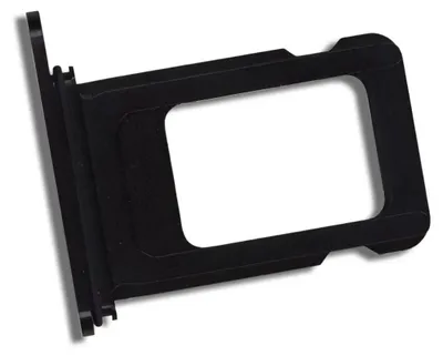 Produktbild von Ersatz SIM-Kartenhalter für iPhone 17e (A3634), Schwarz
