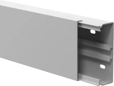Image de GGK Goulotte de câbles, 40/110, blanc pur, RAL 9010, 2 m, 1 pièce.