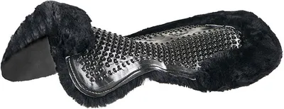 Produktbild von Acavallo Gel Ns-s Massage-s Full Halbpolster Schwarz Schwarz One Size