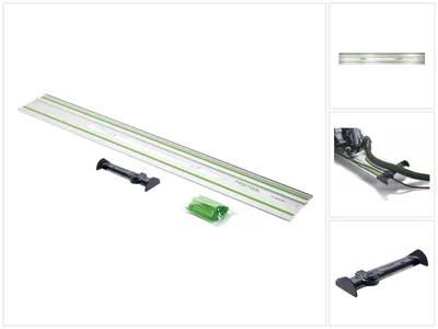 Immagine prodotto di Guida Festool FS 1400/2-KP 1400 mm per seghe manuali, a tuffo e seghetti alternativi / router + deflettore FS/2-AW