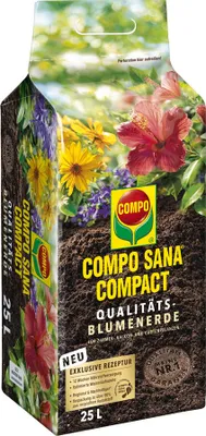 Produktbild von COMPO SANA COMPACT Qualitäts-Blumenerde 25 l