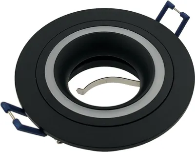 Produktbild von Trubus runder Deckenstrahler schwarz GU10 ID-1004 Idealed