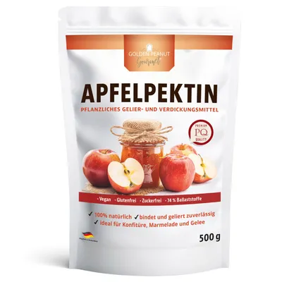 Produktbild von GOLDEN PEANUT Apfelpektin natürliches Geliermittel Marmelade Gelee 500g