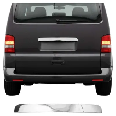 Image de Arrière Coffre Couvercle Moulure pour VW T5 Transporter 2003-2015 inox Chromé, Image générée par une IA