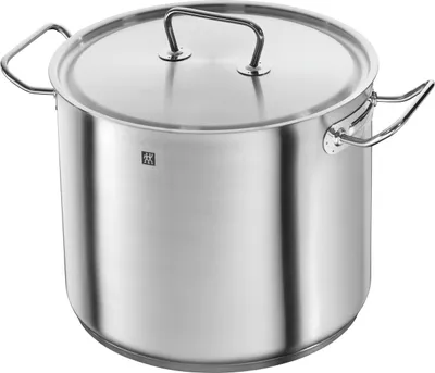 Produktbild von ZWILLING Kochtopf hoch, 28 cm | rund | 18/10 Edelstahl
