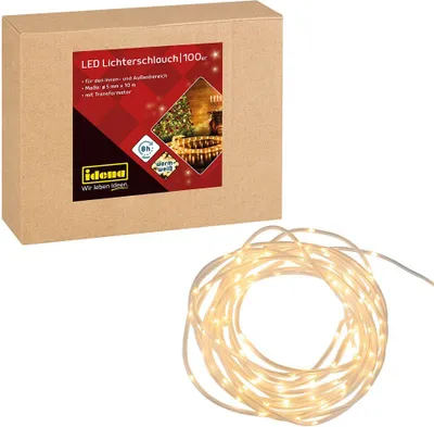 Produktbild von Idena LED Lichtschlauch weiß 10,0 m