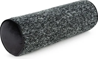 Produktbild von EUROFIRANY | Rollenkissen - 15 x 45 cm - graues Dekokissen - Modern Glamour