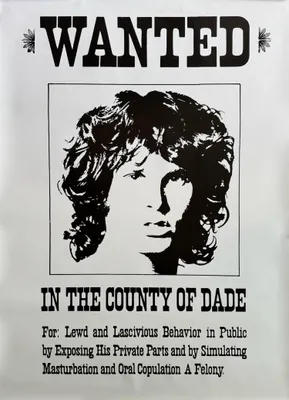 Immagine prodotto di The Doors - "Wanted" - 1970 - Locandina/Poster - 63x87 cm