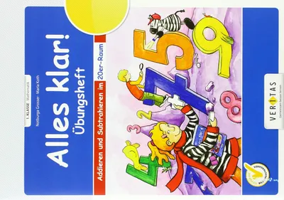 Obrázek produktu pro Alles klar! 1. Schuljahr - Übungsheft Addieren und Subtrahieren im 20er-Raum