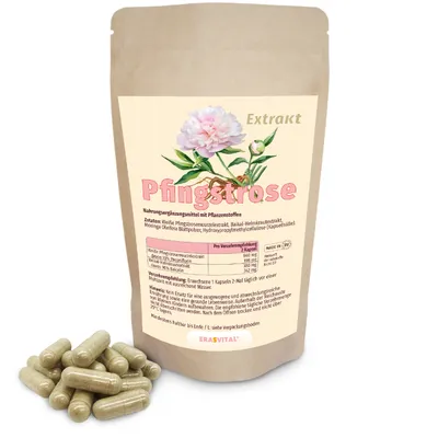 Produktbild von Pfingstrose & Baicalin Extrakten, 60 Kapseln