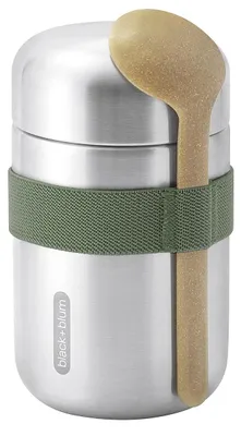 Image de black+blum Thermobecher FOOD FLASK, olive, 400 ml