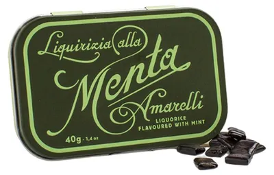 Produktbild von Amarelli Lakritzpastillen Gialla / aus purem Süßholz 480 gr.